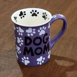 Lorrie Veasey Our Name is Mud Dog Mom 16 oz. Stoneware Mug Multicolor